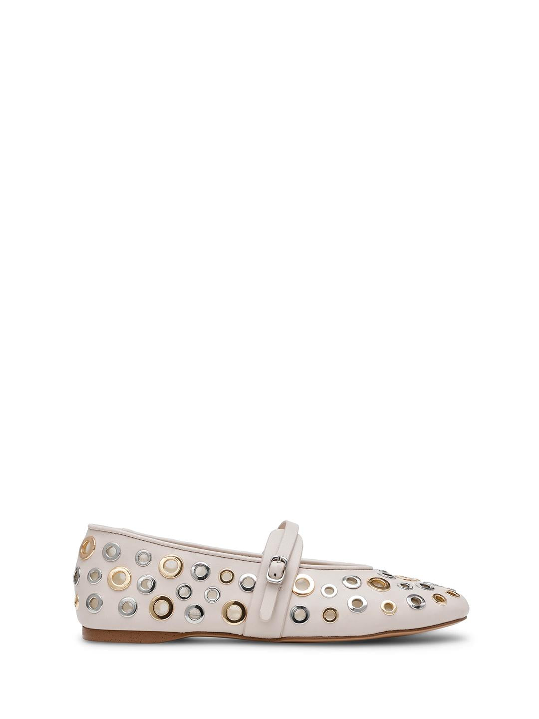 Steve Madden Rejoice-S ballerine panna con borchie REJOICE-S PANNA STEVE MADDEN 