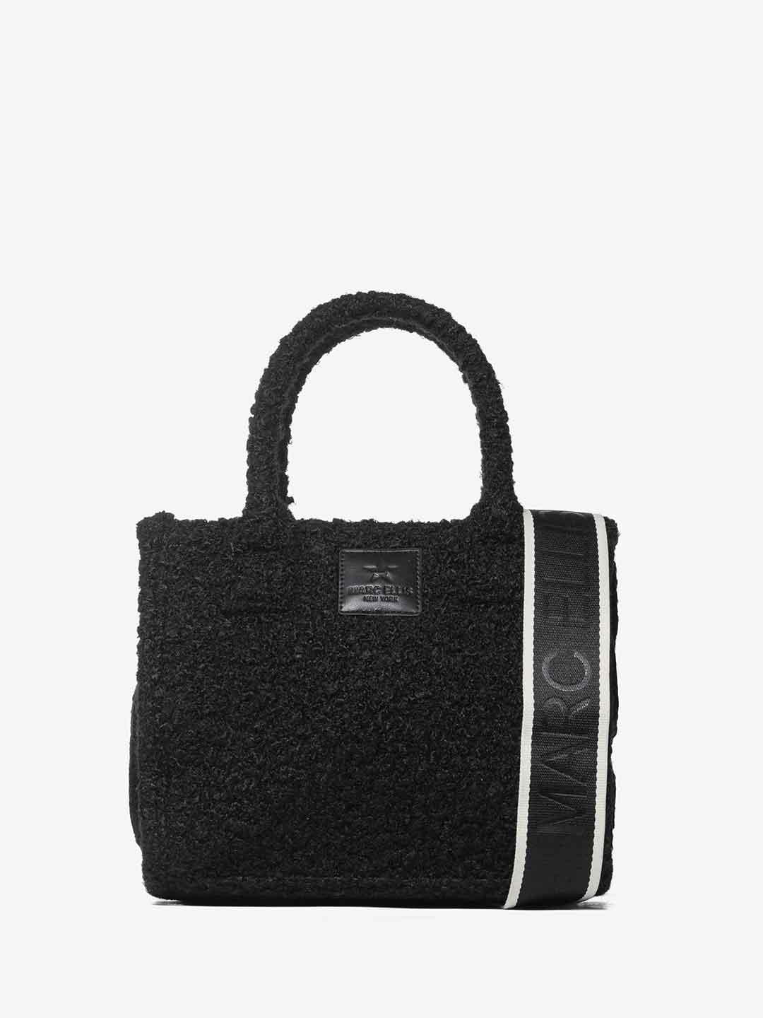 Marc Ellis Buby Curl S borsa nero teddy BUBY CURL S NERO MARC ELLIS 