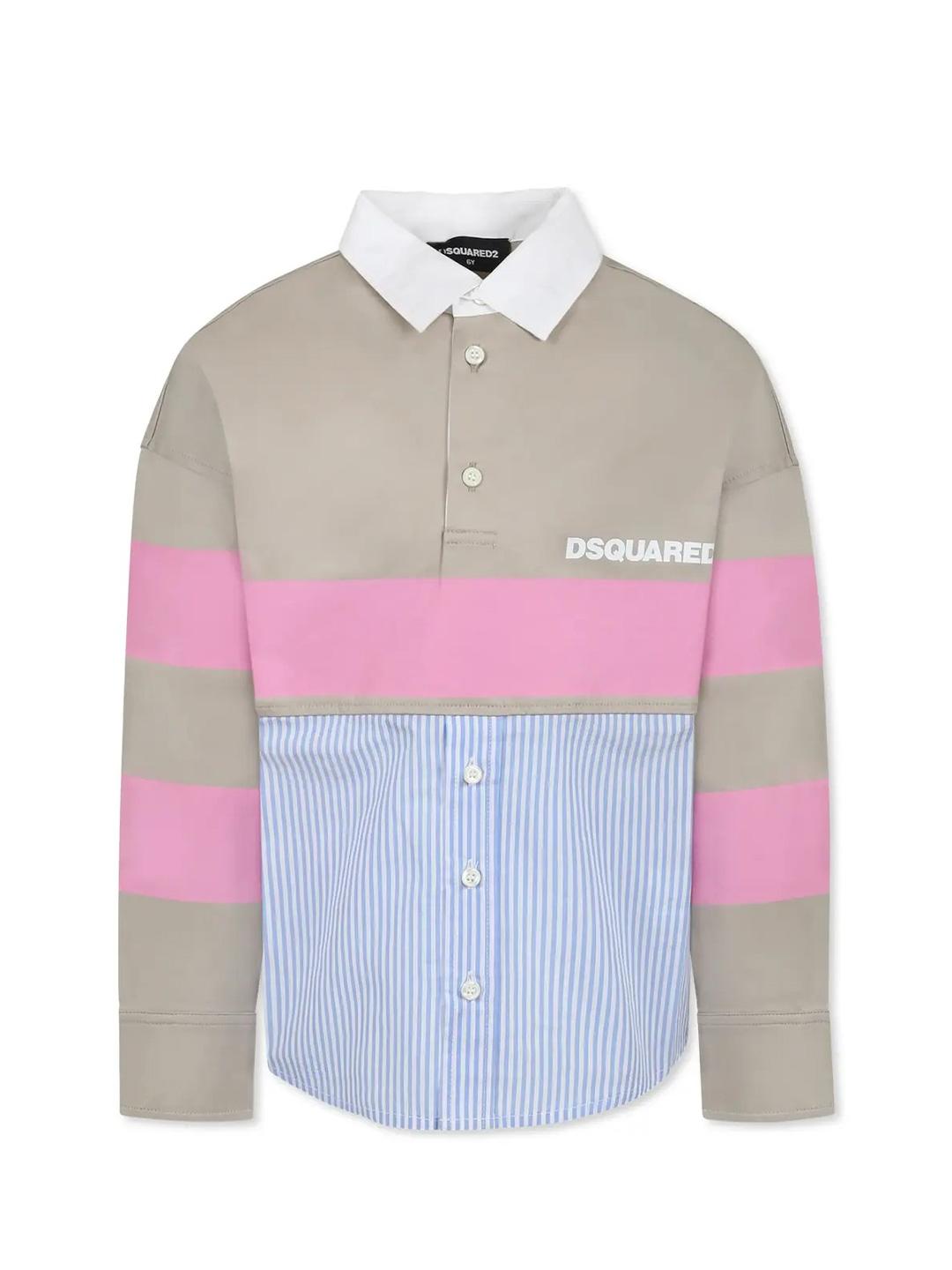 Dsquared 2 camicia a fantasia DQ2772 D0AC3 FANTASIA DSQUARED 2 