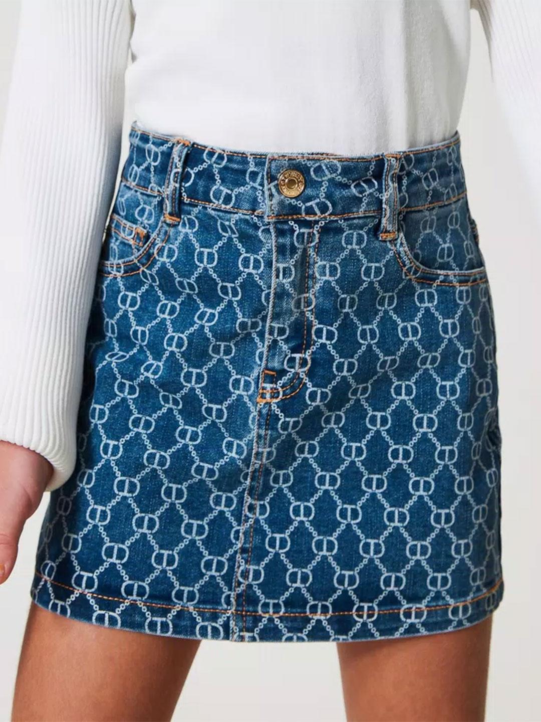 Twinset gonna kids in denim mini 2511 DENIM TWINSET 