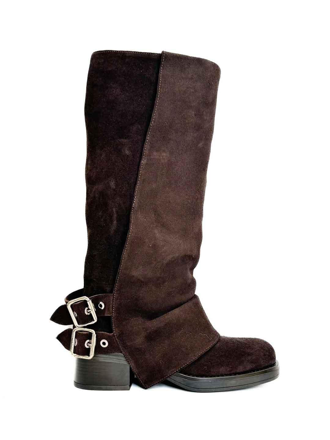 Aniye By anfibio marrone in camoscio I5A 1A1237 MARRONE ANIYE BY 