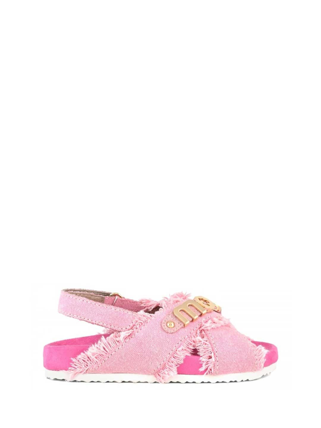 Mou Bio sandali kids rosa in jeans SK631002K ROSA MOU 