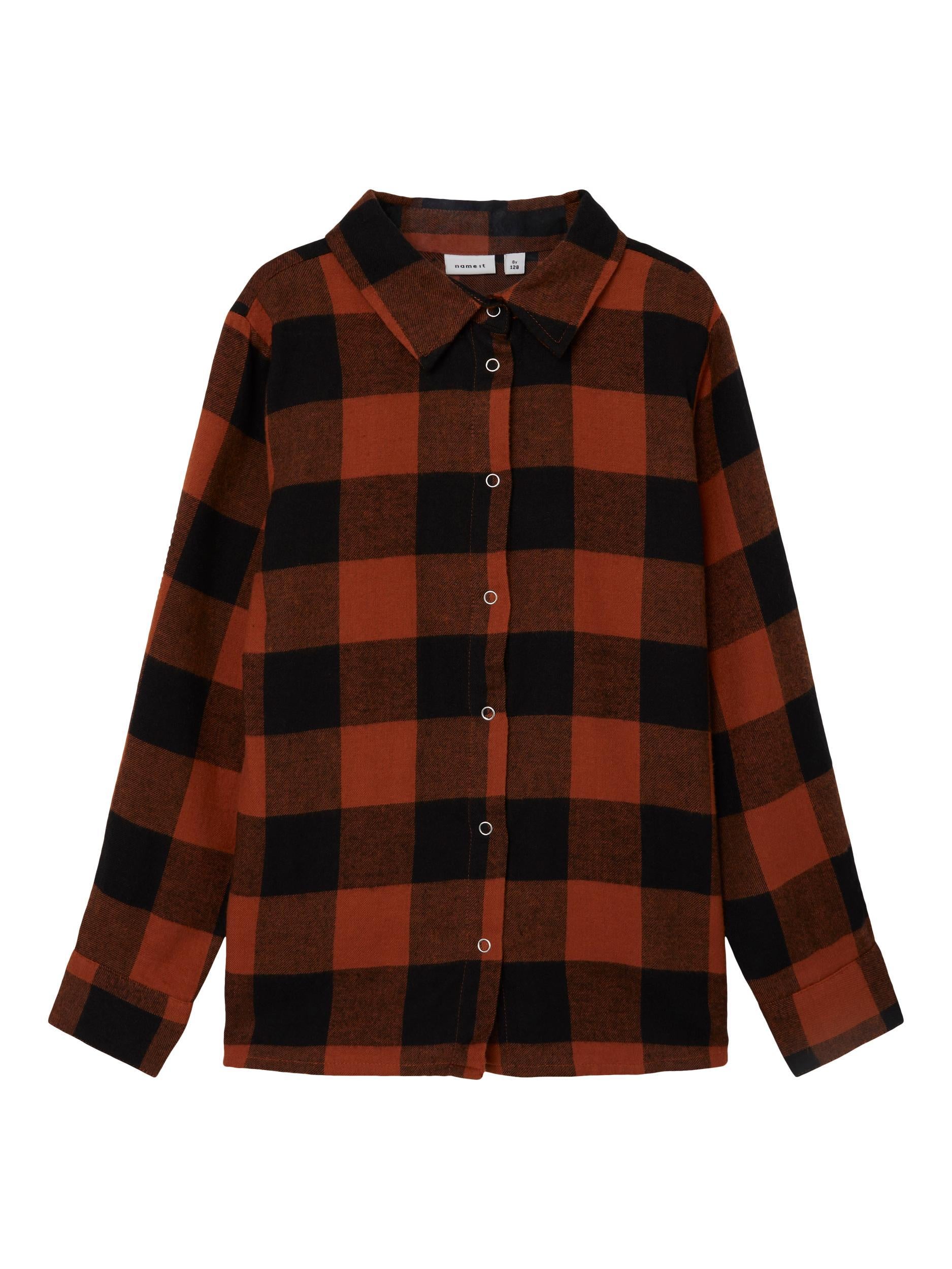 Name It camicia kids marrone a fantasia 13220513 MARRONE NAME IT 
