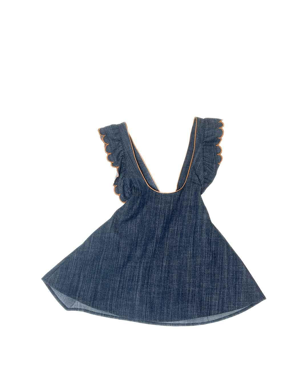 Coco' Et Mama' Elettra salopette kids in jeans ELETTRA JEANS COCO' ET MAMA' 
