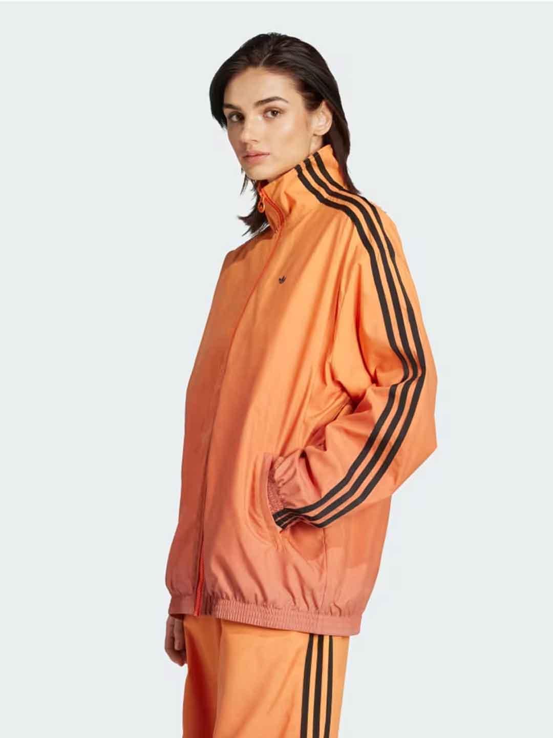Adidas felpa arancio con sfumature over JW7259 ARANCIO ADIDAS 
