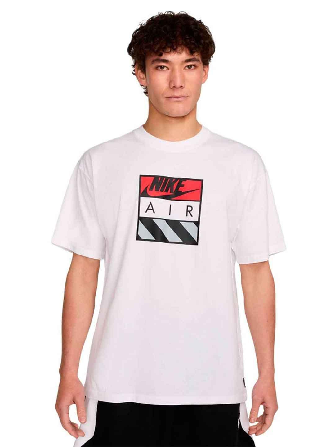 Nike t-shirt bianco Air HJ0578-100 BIANCO NIKE 