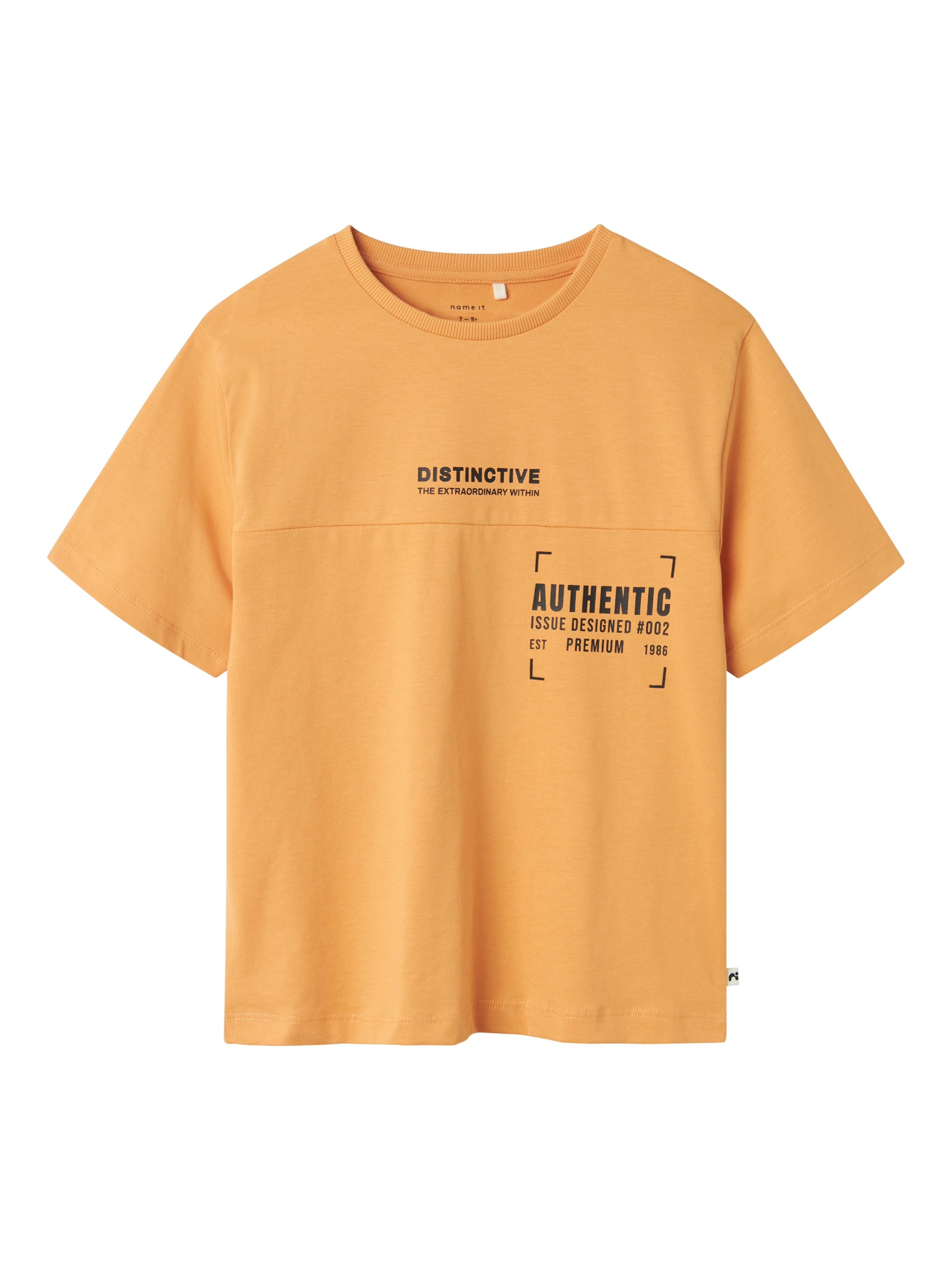 Name It t-shirt kids arancio Distinctive 13238847 ARANCIO NAME IT 