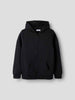 Name It felpa kids nero con zip e cappuccio