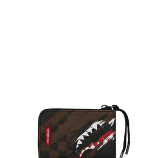 Sprayground Smeared Grunge portafogli marrone 910W8971NSZ MARRONE SPRAYGROUND 