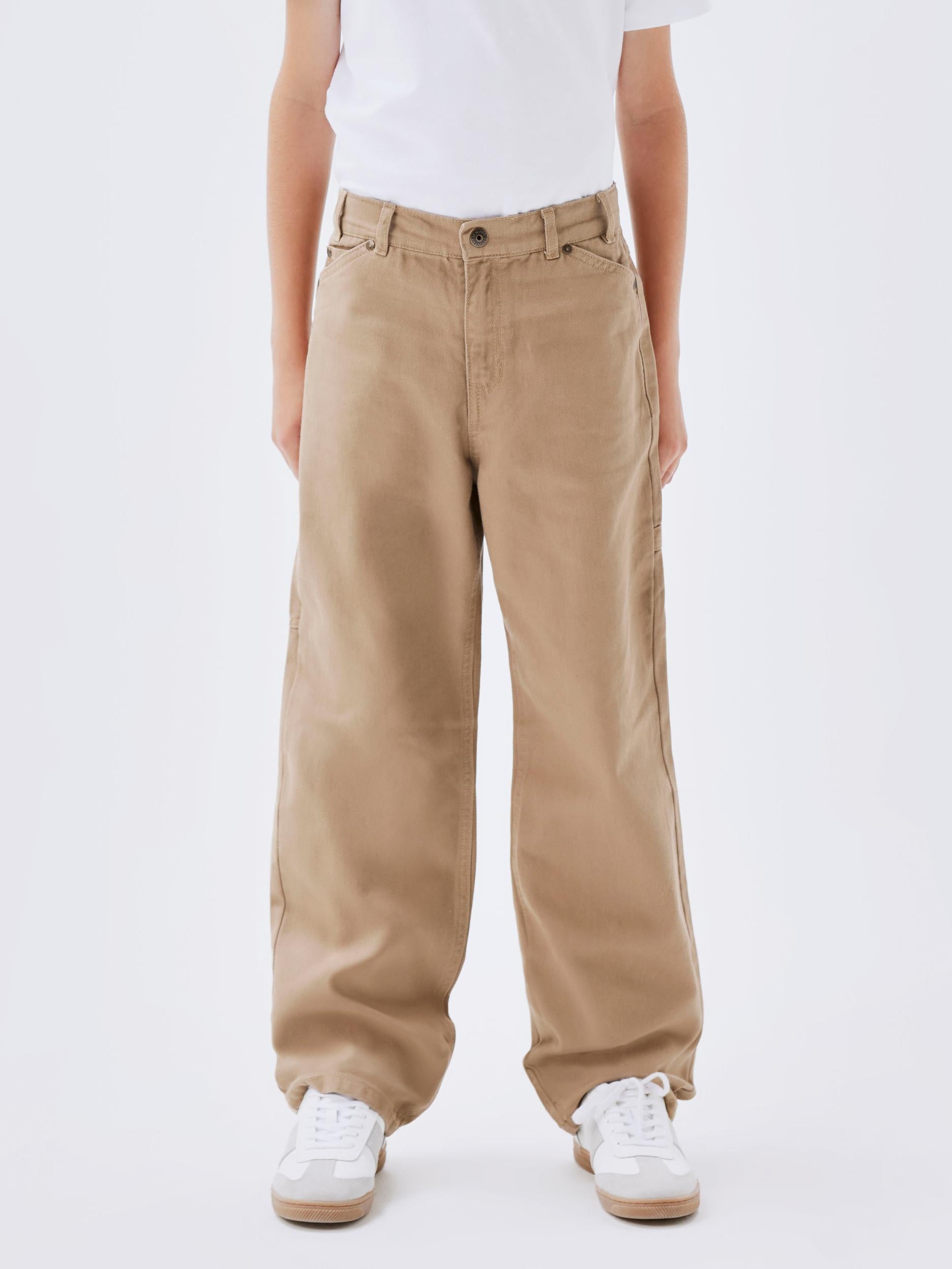Name It pantalone kids beige con taglio diritto 13220713 BEIGE NAME IT 