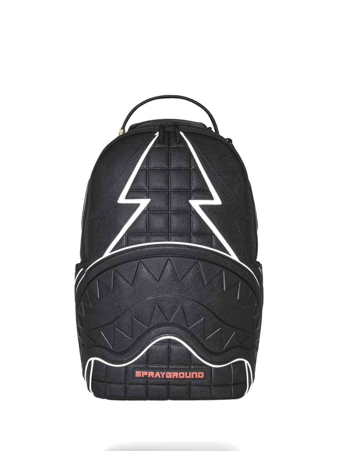 Sprayground The Real Night Rider zaino nero con albero 910B7350NSZ NERO SPRAYGROUND 