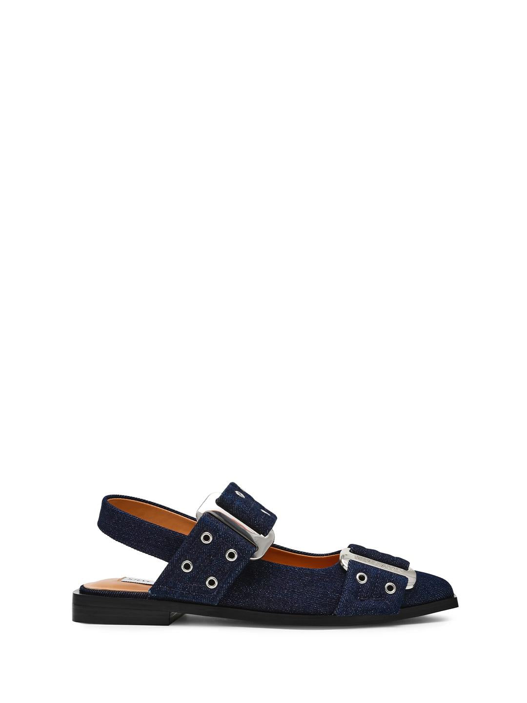 Steve Madden Grand Ave sandali in jeans GRAND AVE JEANS STEVE MADDEN 