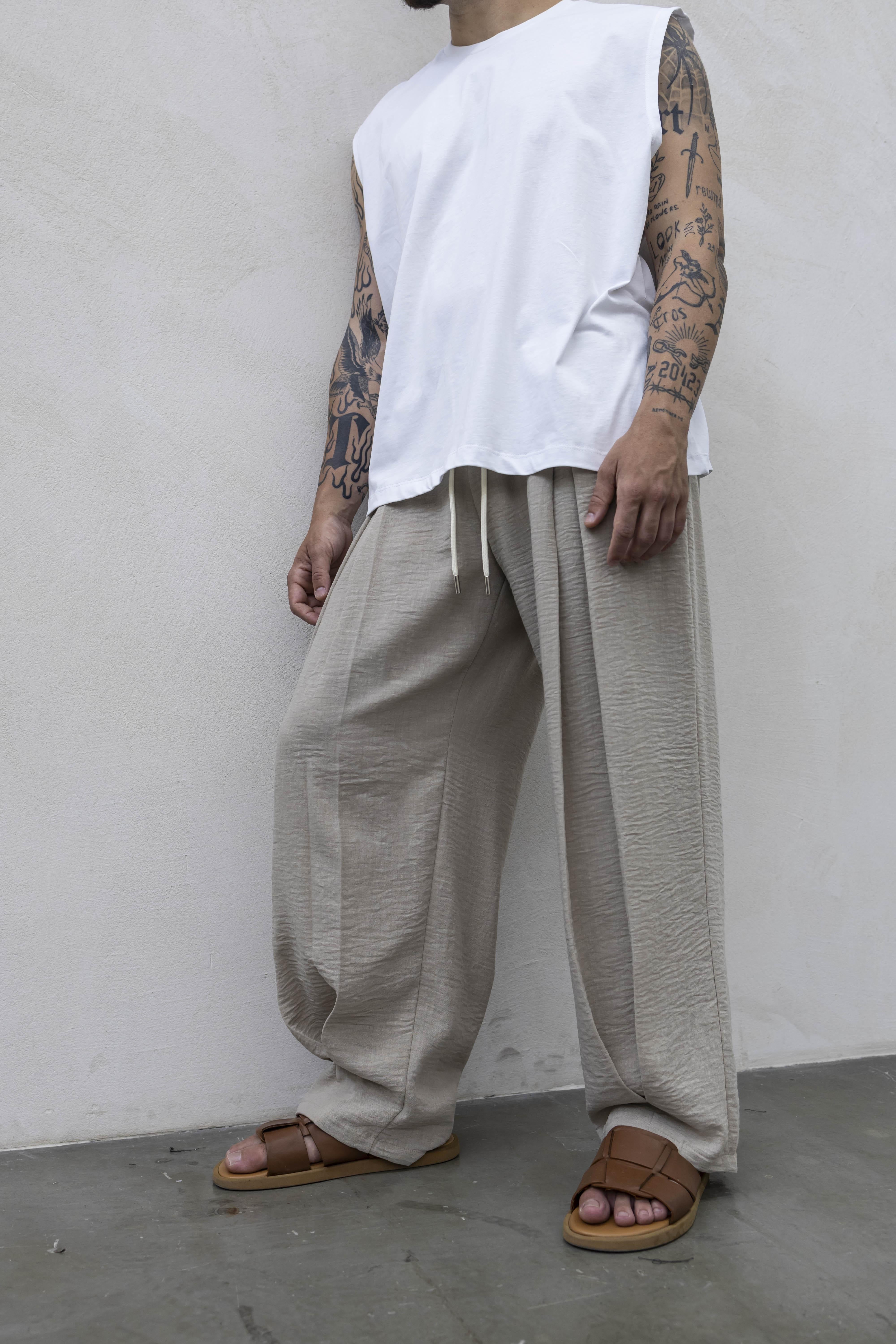 Tokyo pantalone beige TKN060 BEIGE TOKYO 