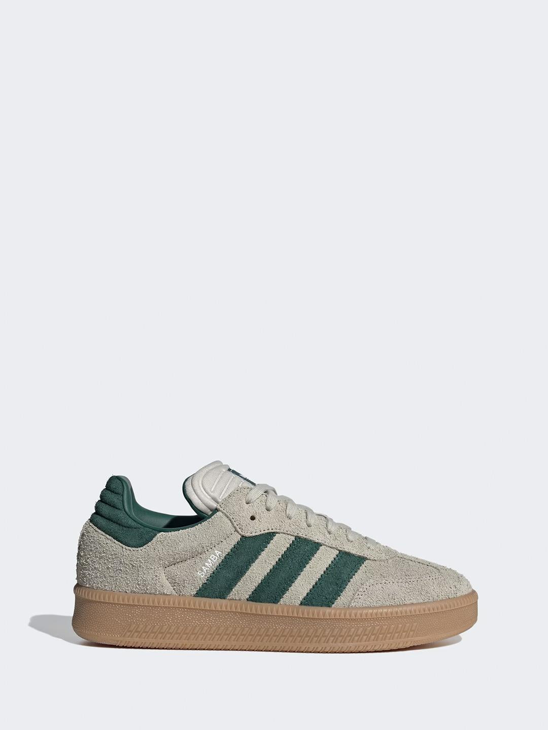 Adidas Samba XLG sneakers beige e verde JI3197 BEIGE ADIDAS 