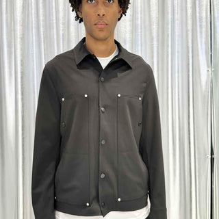 Pret a Porter camicia nero con borchie 70025 NERO PRET A PORTER 