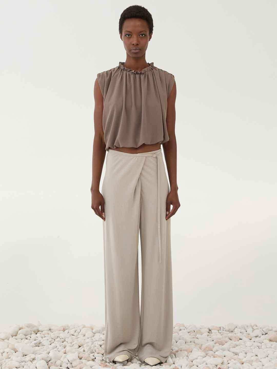 Eleh pantaloni beige SS260167 BEIGE ELEH 