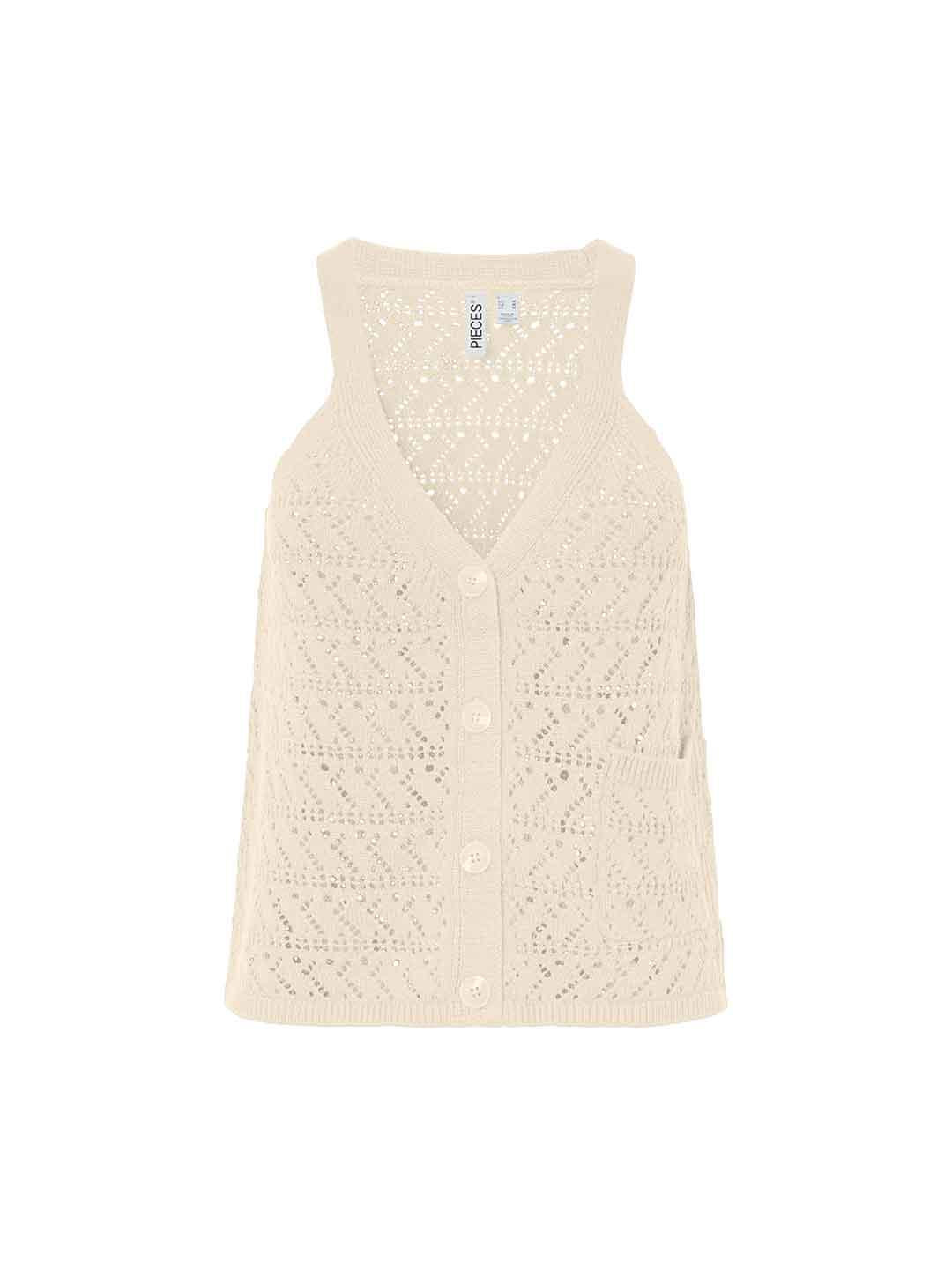 Pieces top panna in crochet 17164476 PANNA PIECES 