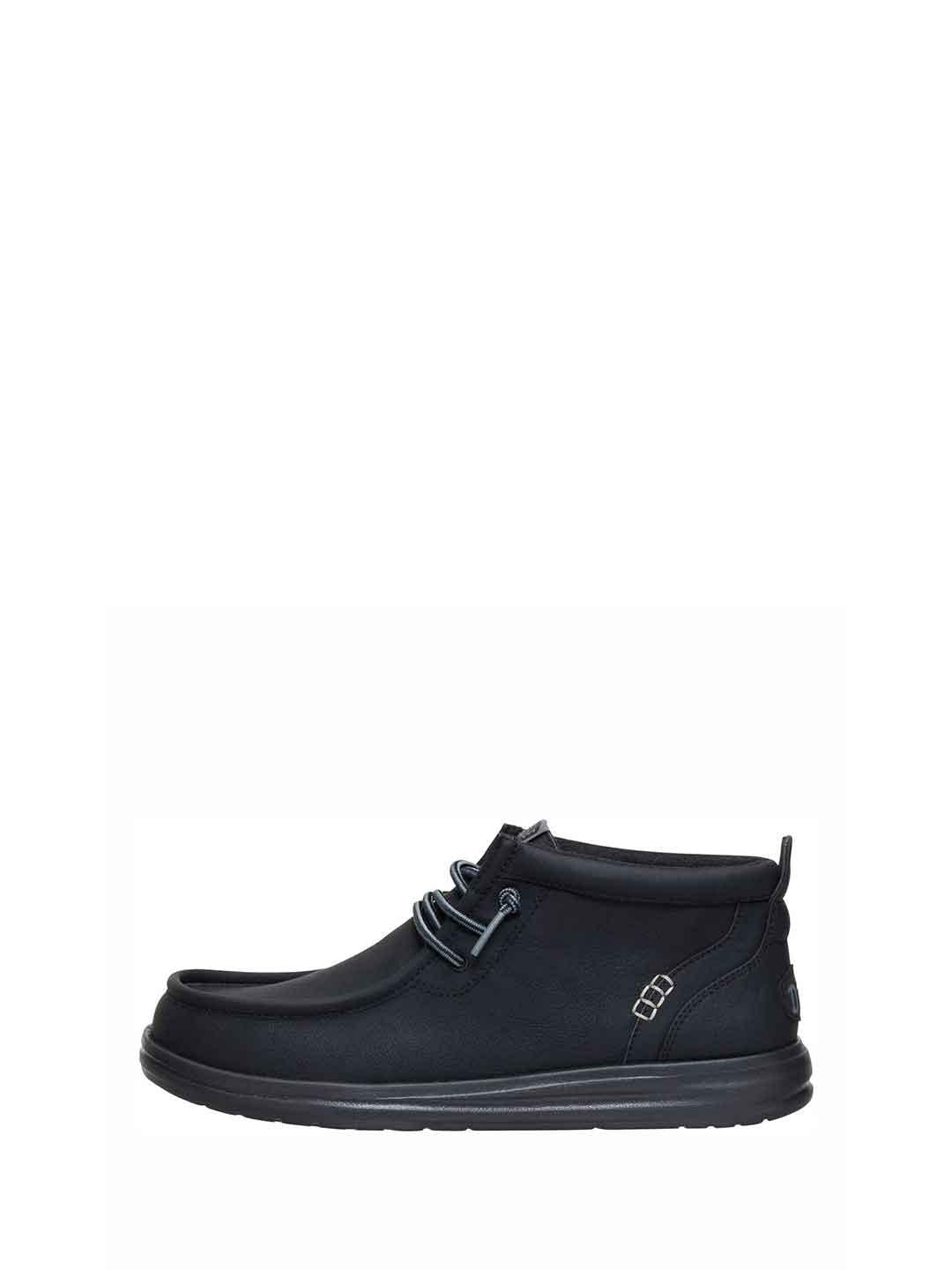 Hey Dude Wally Mid Grip Classic sneakers nero 42051 NERO HEY DUDE 