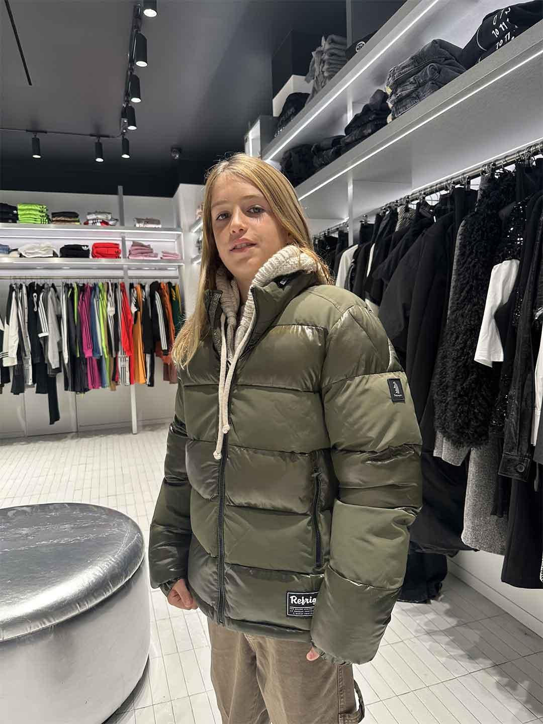 Refrigue piumino kids verde militare 2831O000031 VERDE MILITARE REFRIGUE 