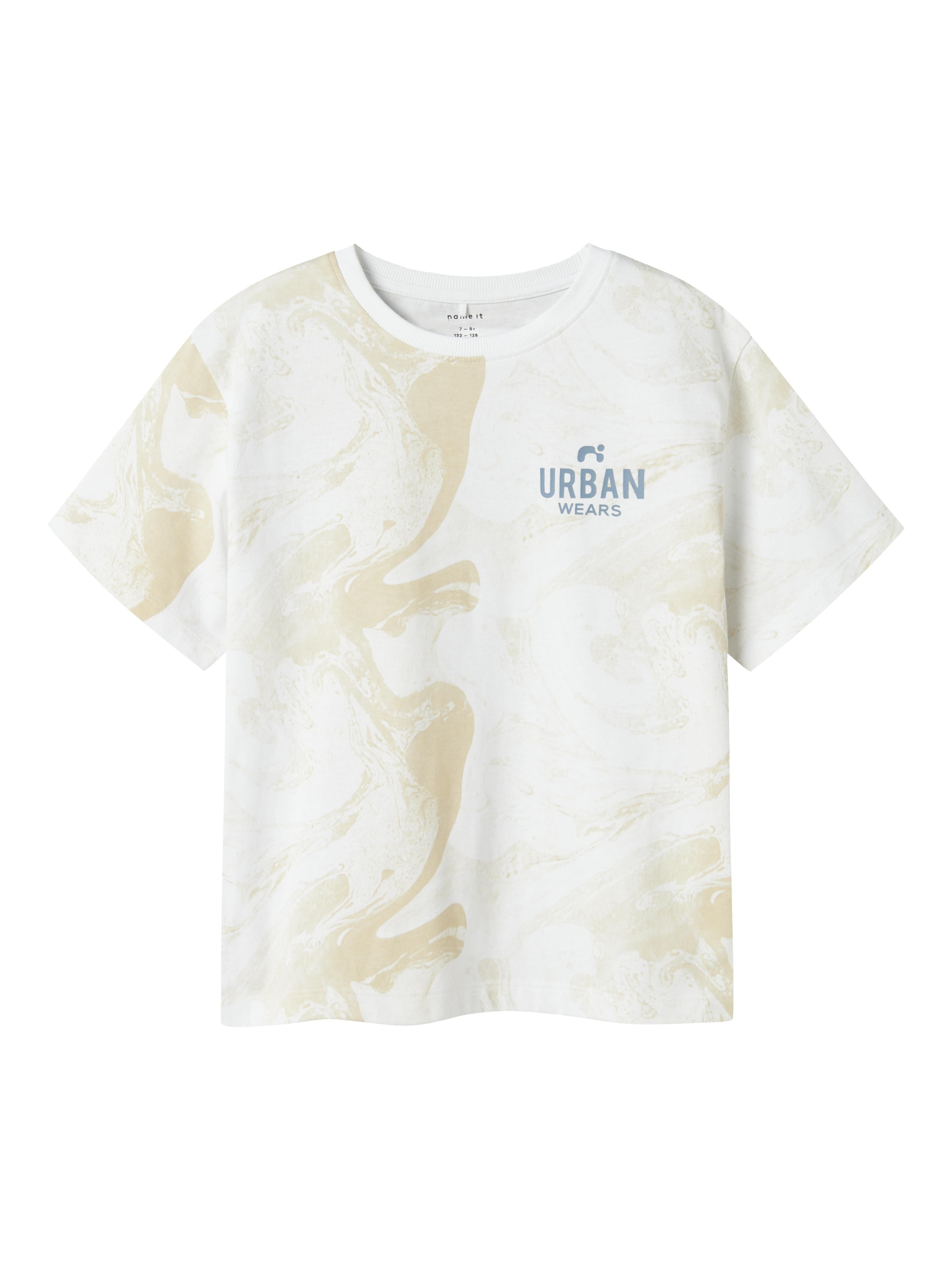 Name It t-shirt kids bianco urban 13241024 BIANCO NAME IT 