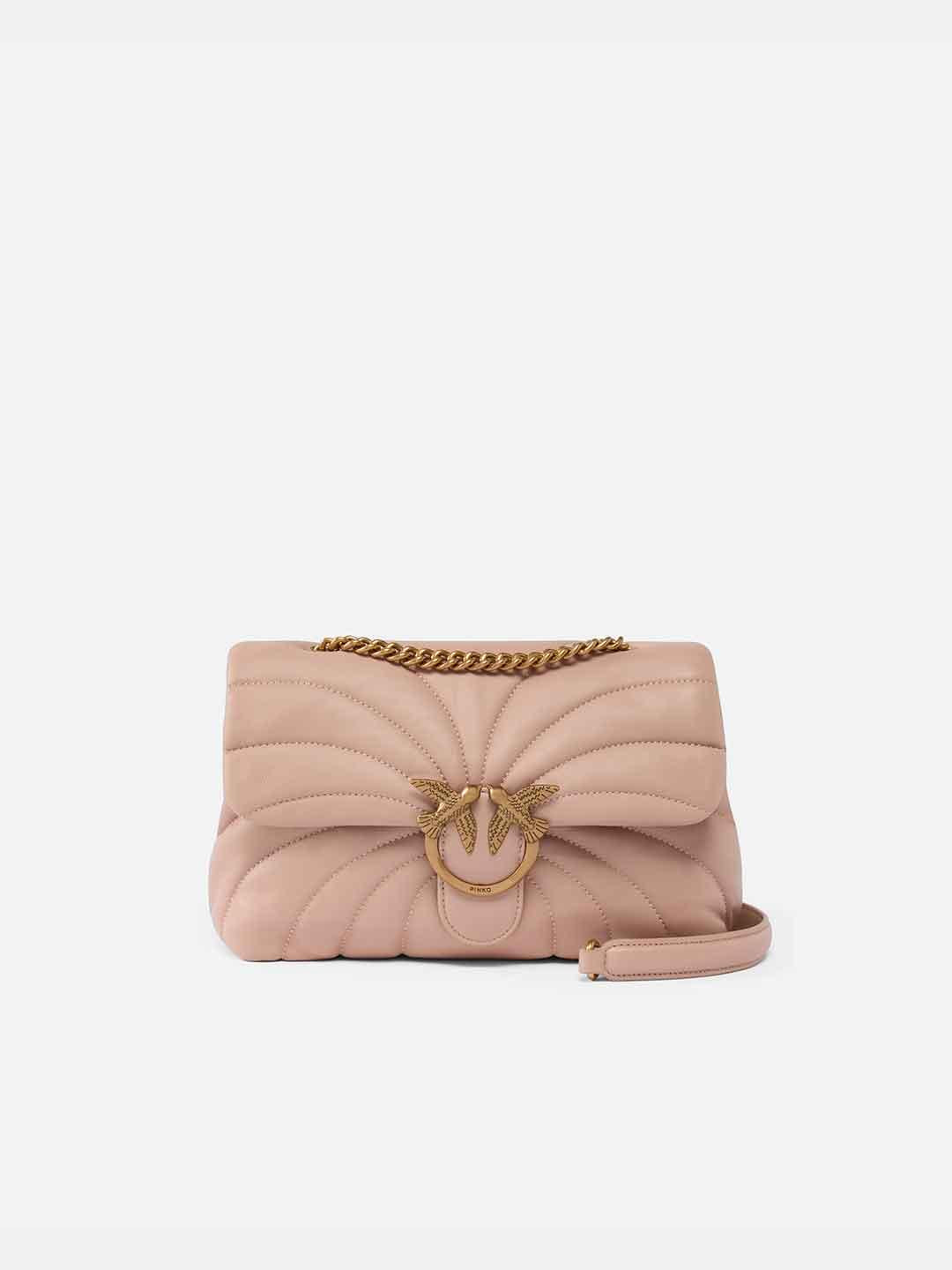 Pinko Love Puff Classic borsa cipria in pelle 100038 A1EX CIPRIA PINKO 