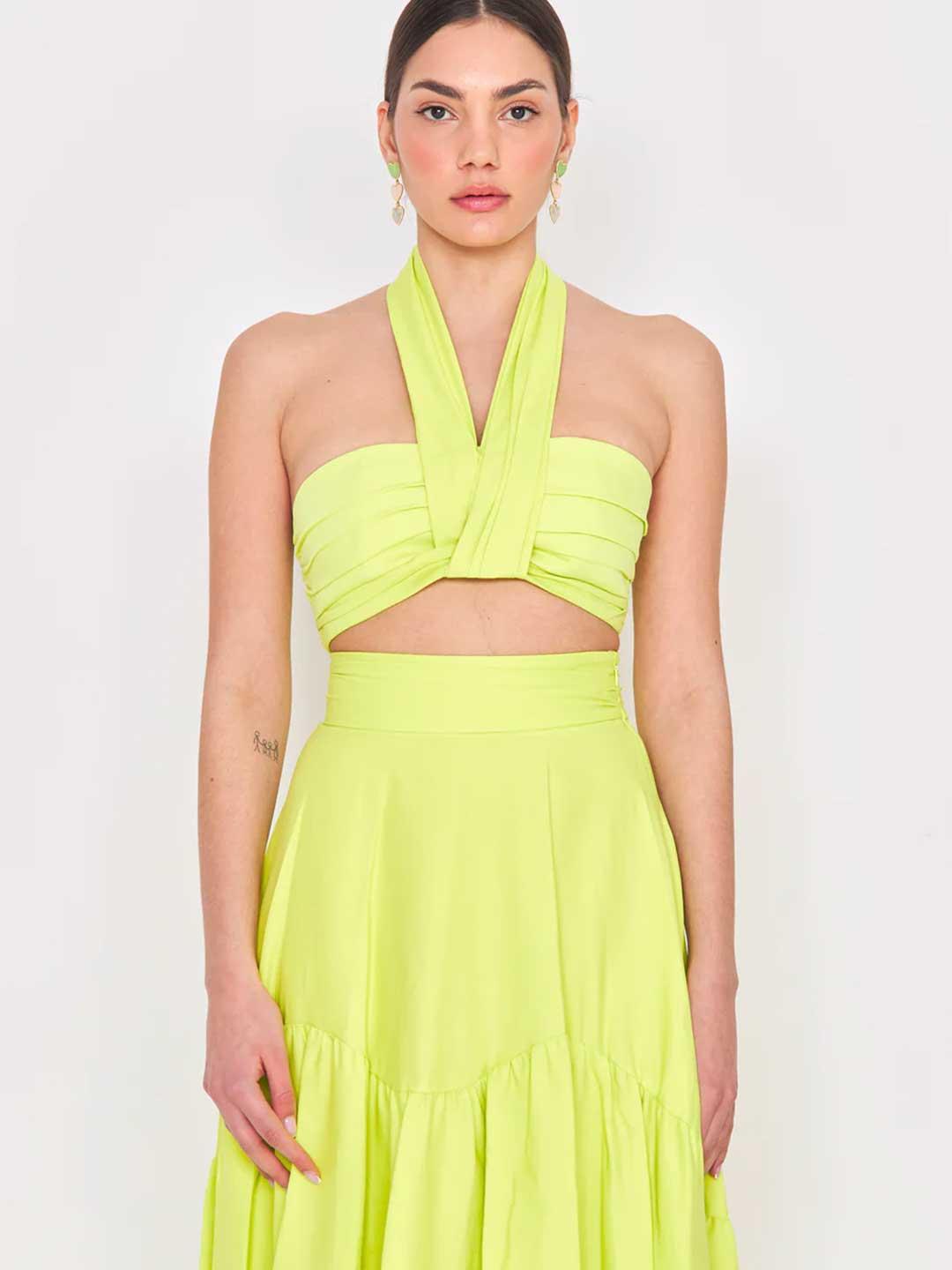 Silence Princess top verde BOU839 VERDE SILENCE 