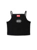 Diesel Tedim top nero con logo bianco