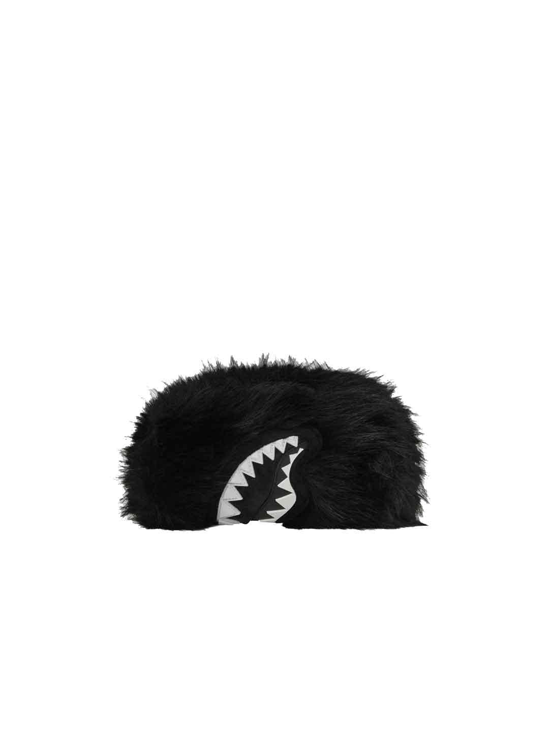 Sprayground pochette nero con pelliccia 910B8211NSZ NERO SPRAYGROUND 