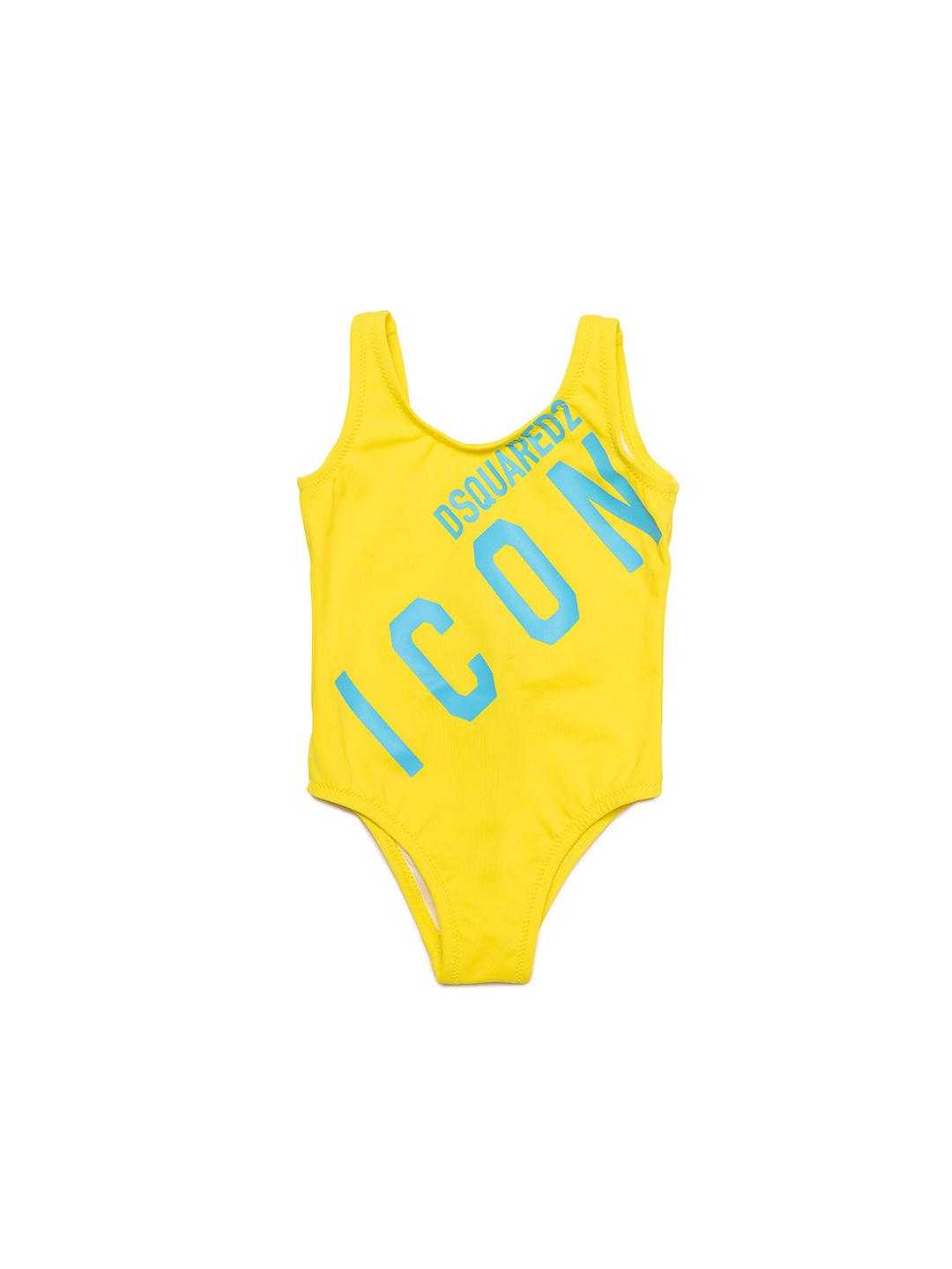 Dsquared2 Costume da bagno intero giallo neonati DQ1684 D00V GIALLO DSQUARED 2 