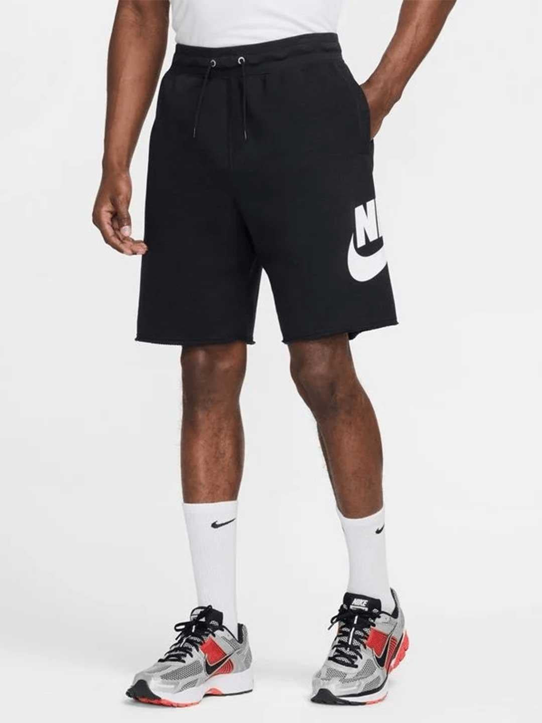 Nike bermuda nero con logo FQ4950-010 NERO NIKE 