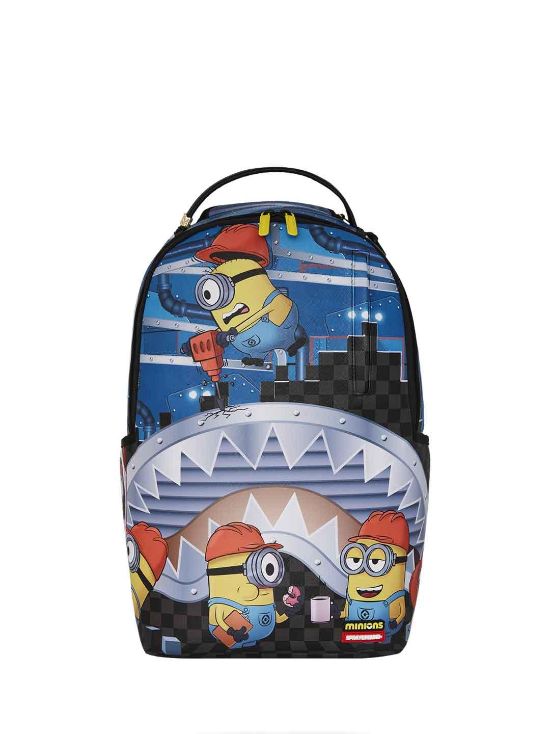 Sprayground zaino nero con Mionion 910B7791NSZ NERO SPRAYGROUND 