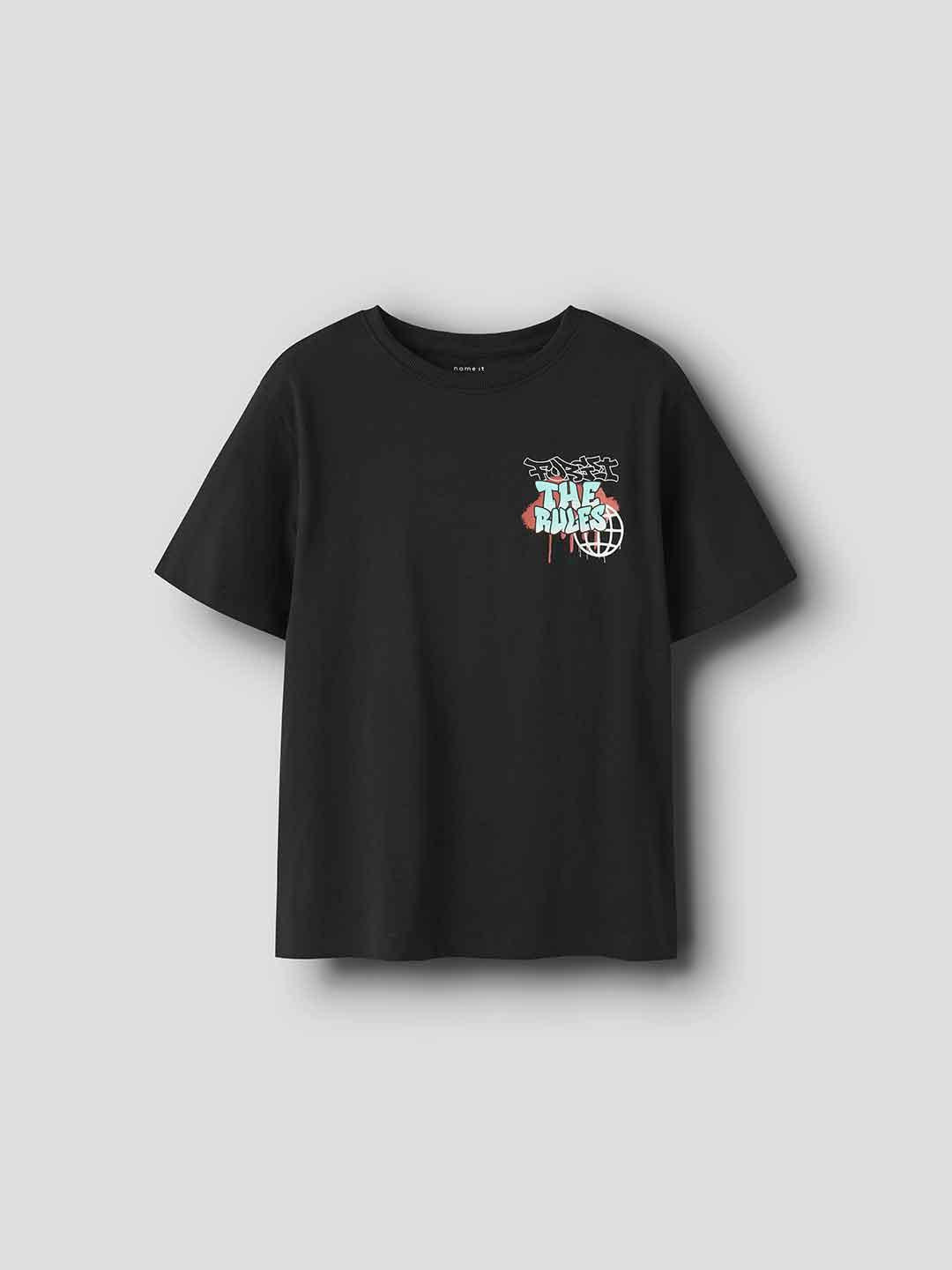 Name It t-shirt kids nero con stampa 13254326 NERO NAME IT 