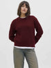 JJXX Global maglione bordeaux
