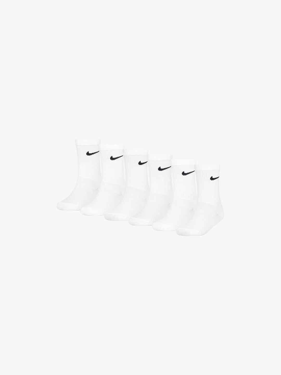Nike calzini kids bianco set da 3 paia 27-35 UN0027 001 BIANCO NIKE 