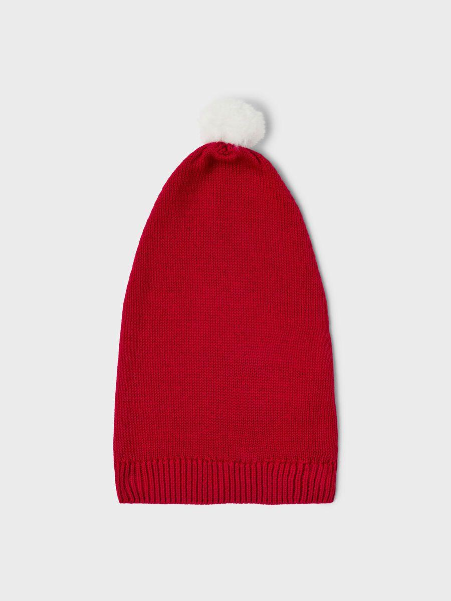 Name It cappello rosso con pom-pom 13196940 ROSSO NAME IT 