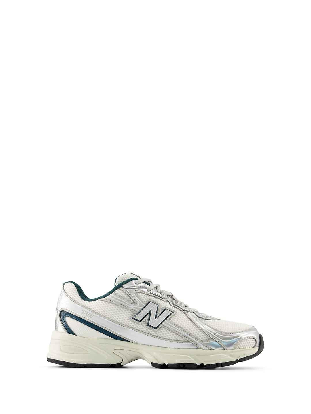 New Balance 740 sneakers bianco e verde U7402EL BIANCO NEW BALANCE 