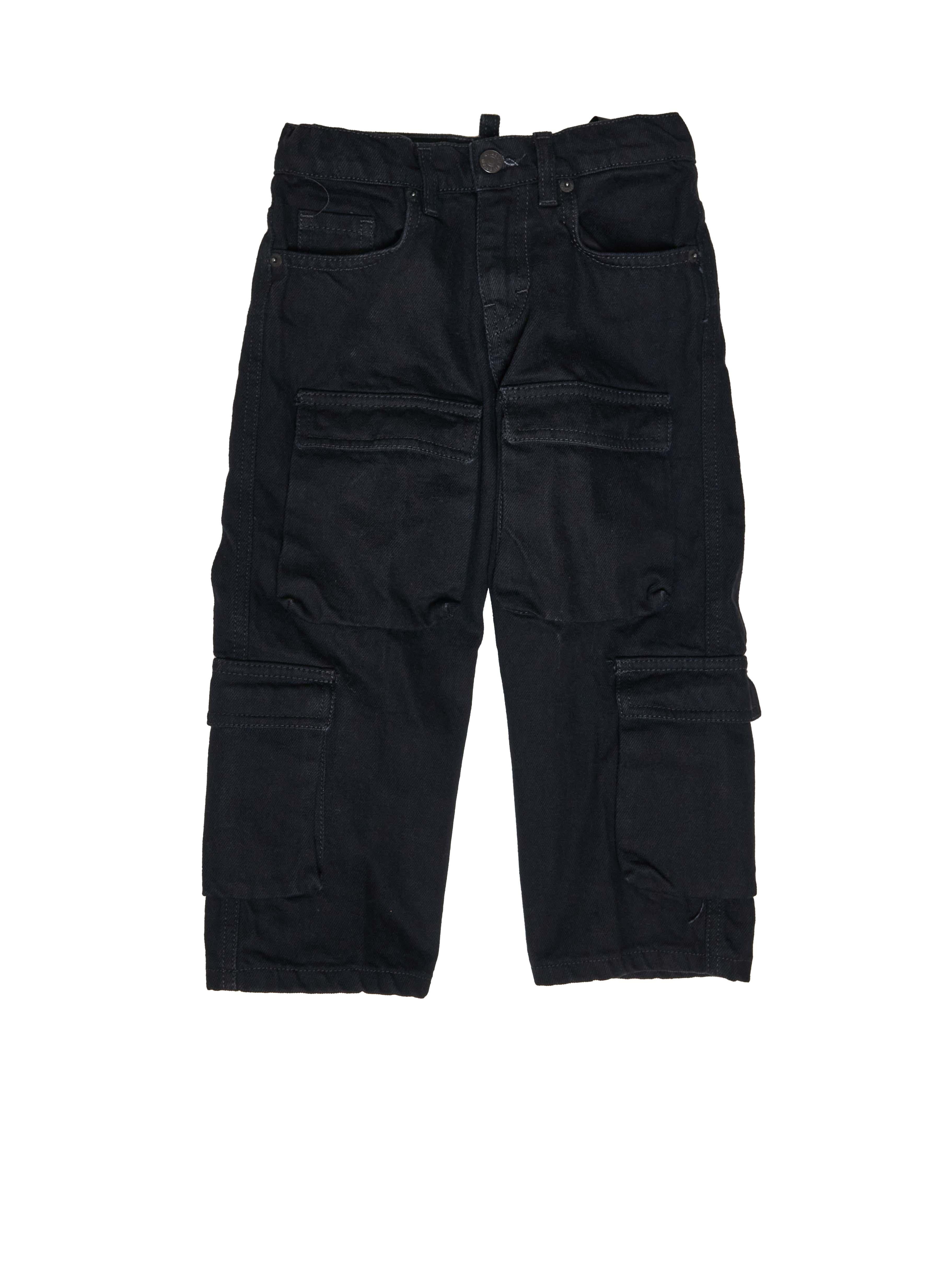 I'M Brian pantaloni kids nero cargo CARGO NERO I'M BRIAN 