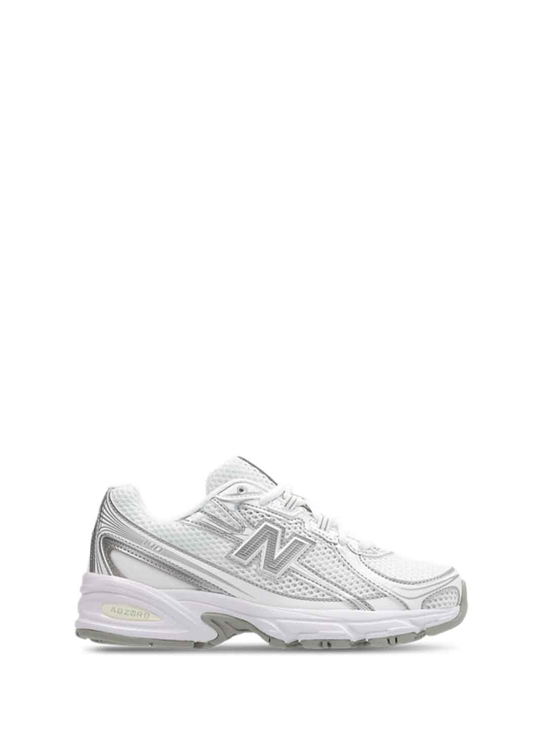 New Balance 740 sneakers bianco e argento U740WM2 BIANCO NEW BALANCE 