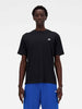 New Balance t-shirt nero con logo