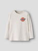 Name It t-shirt kids beige con manica lunga