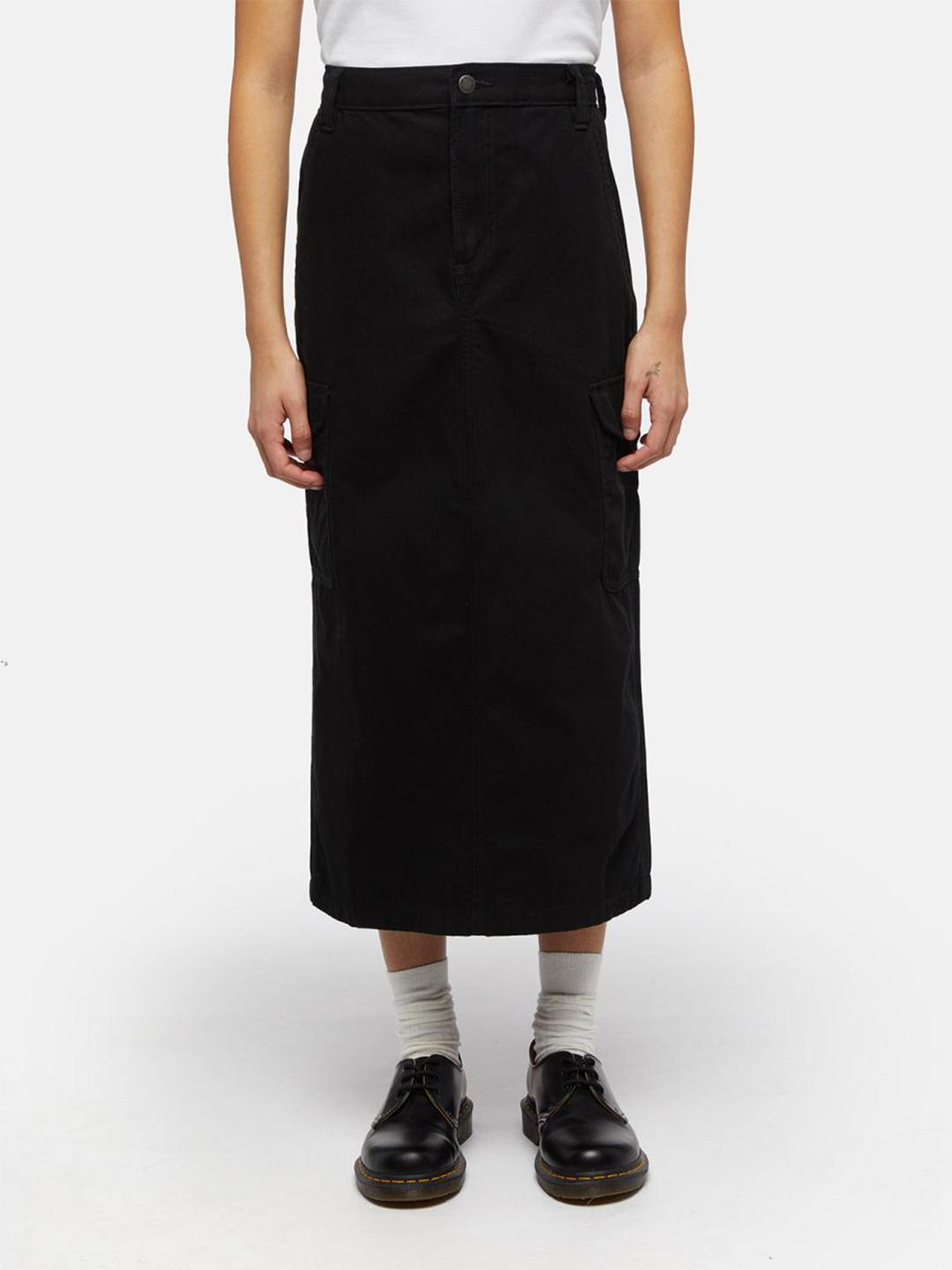 Dickies Duck Canvas gonna nero lunga cargo DK0A4Z2RBLK1 NERO DICKIES 