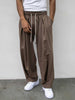 Tokyo pantalone marrone deep pinces