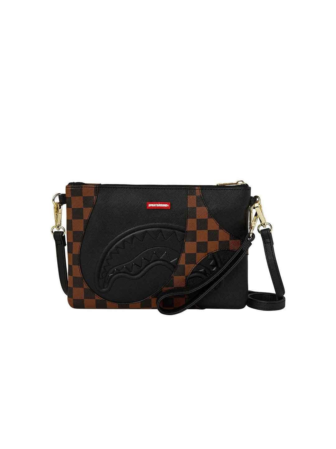 Sprayground Jetstream Brown pochette marrone 910B8283NSZ MARRONE SPRAYGROUND 