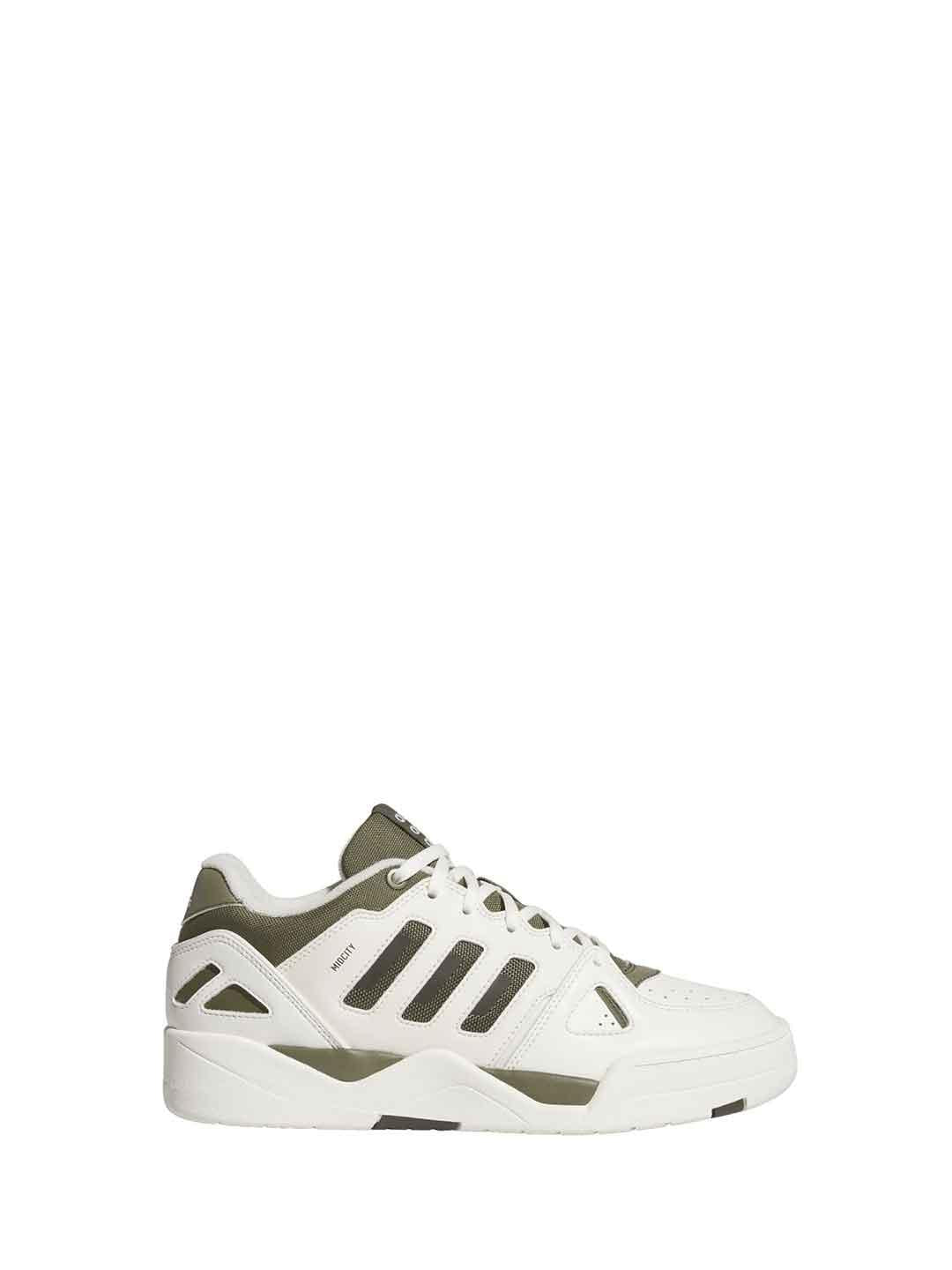 Adidas Midcity Low sneakers bianco e verde JS3259 BIANCO ADIDAS 