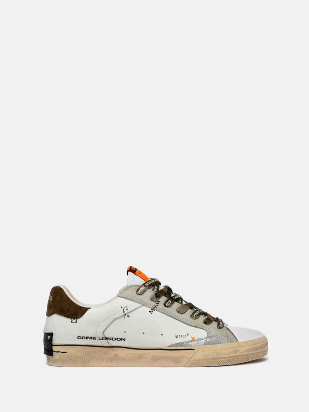 Crime Deconstructed sneakers bianco 19071 BIANCO CRIME 