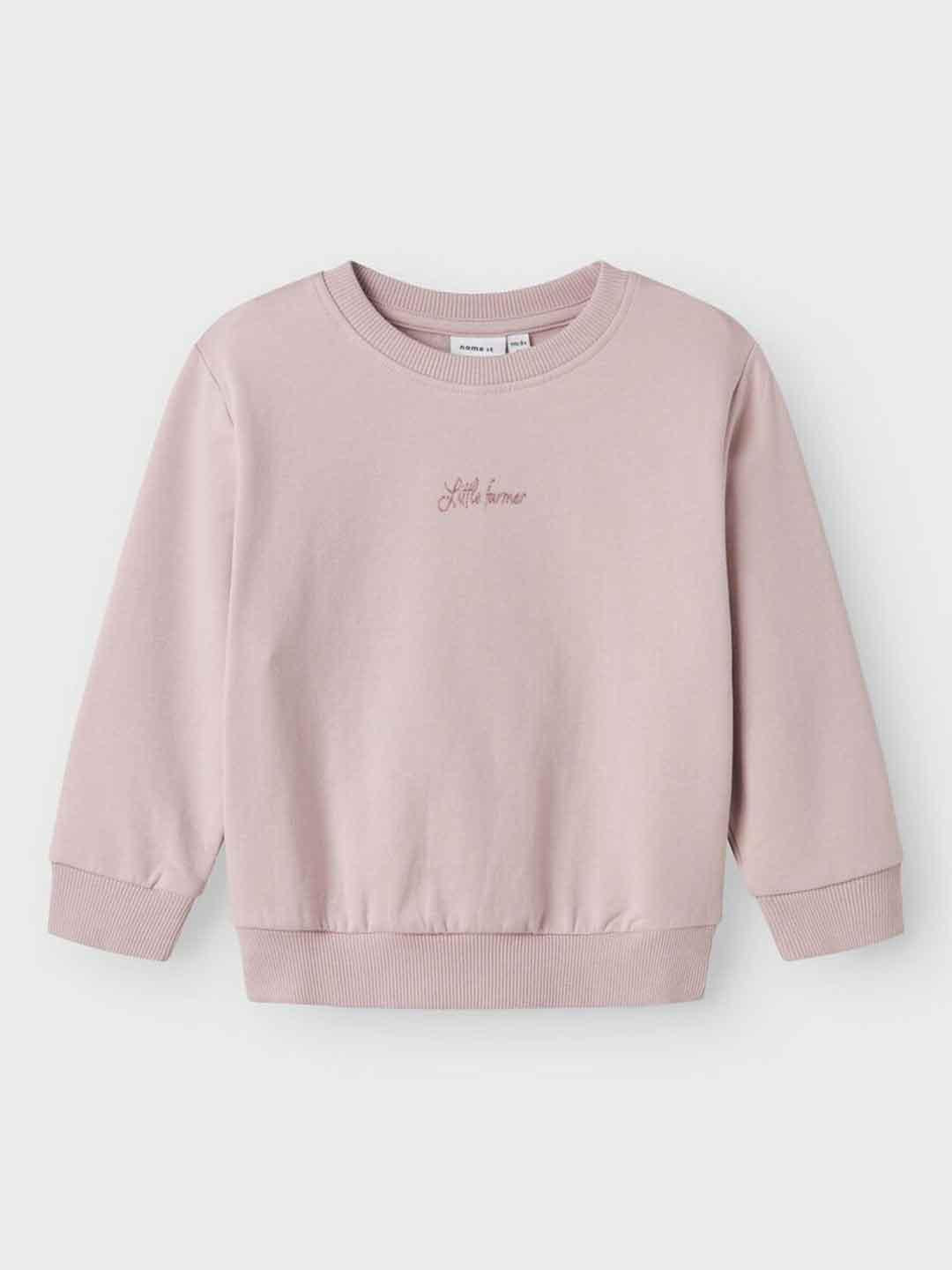 Name It felpa kids rosa con stampa glitterata 13245323 ROSA NAME IT 