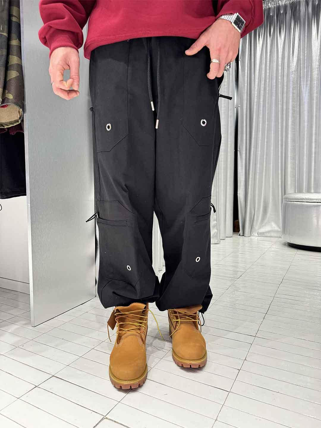 All Five Abu Dhabi pantalone nero cargo PANT ABU DHABI NERO ALL FIVE 