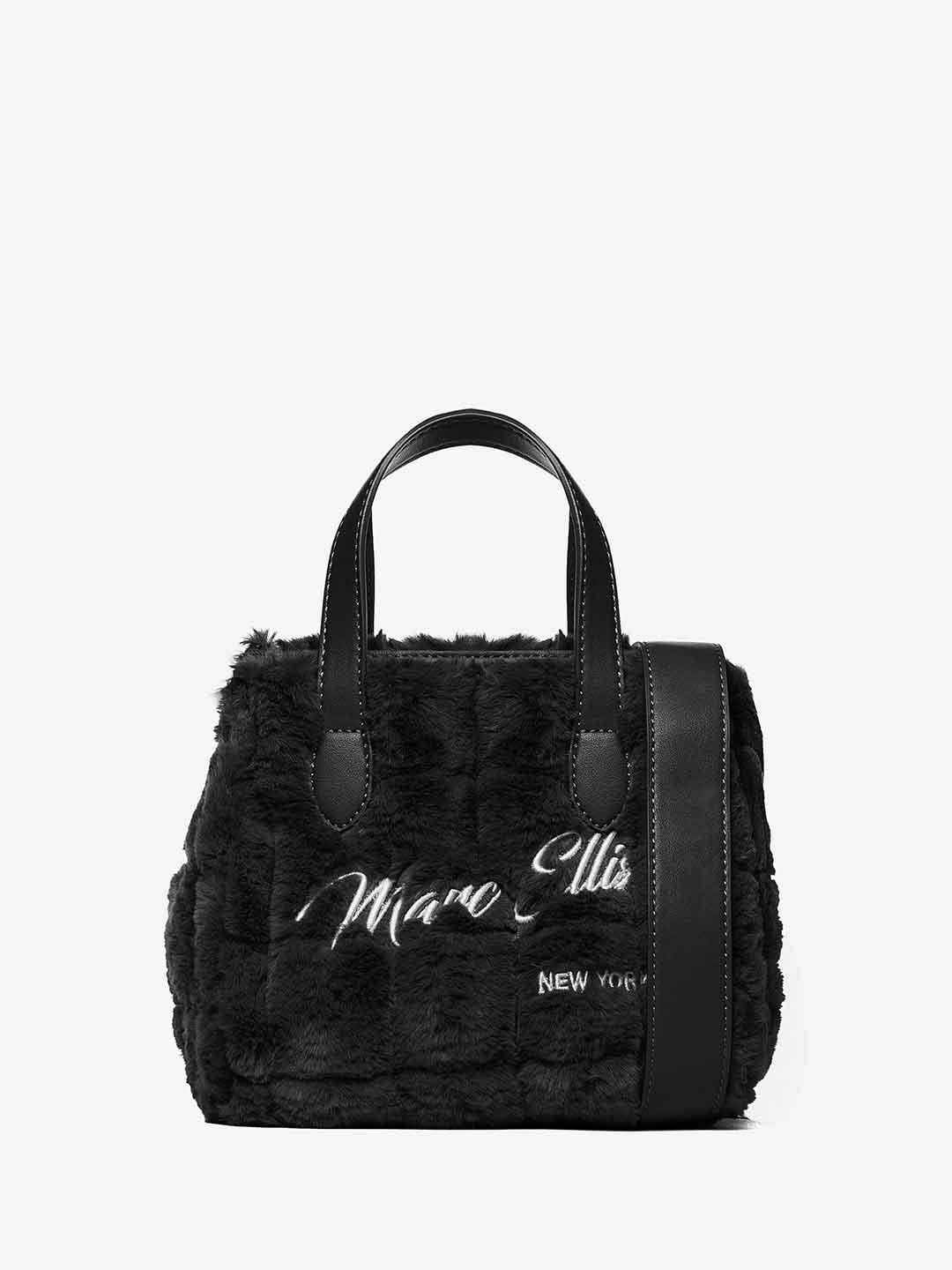 Marc Ellis Hair S borsa nero con pelliccia BUBY HAIR S NERO MARC ELLIS 
