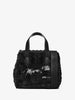 Marc Ellis Hair S borsa nero con pelliccia