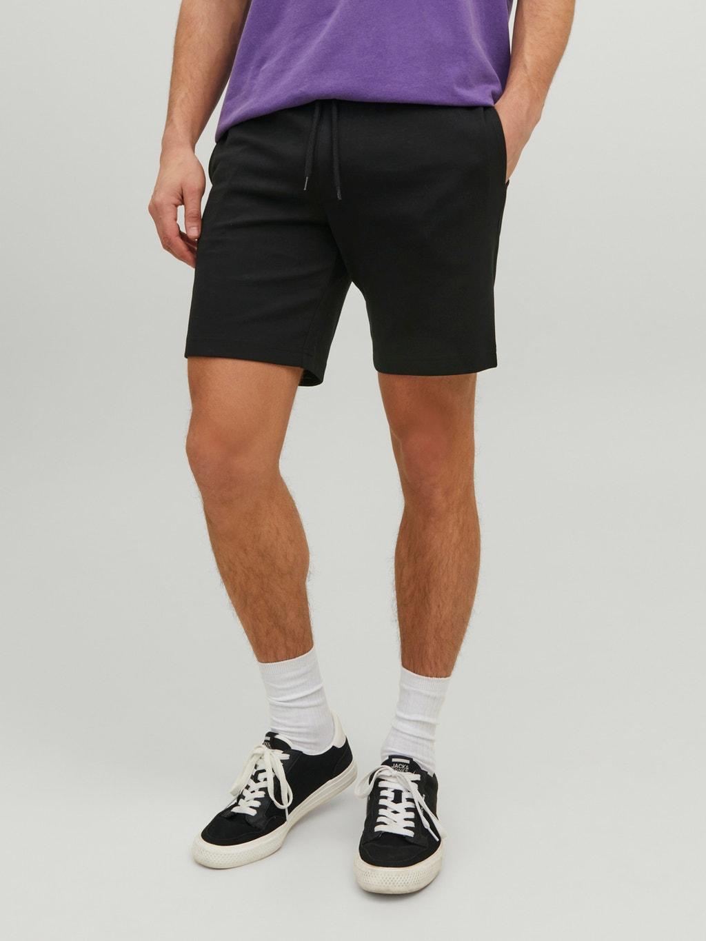 Jack&Jones bermuda nero 12224021 NERO JACK & JONES 